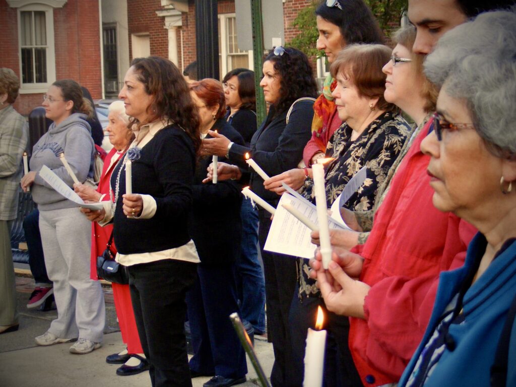 Mothers' Day Candlelight Vigil